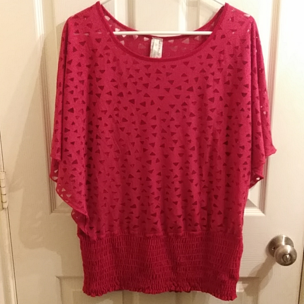 Sexy Ladies Red Top cute design